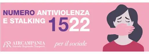 Numero Antiviolenza e Stalking 1522 - Air Campania per il sociale